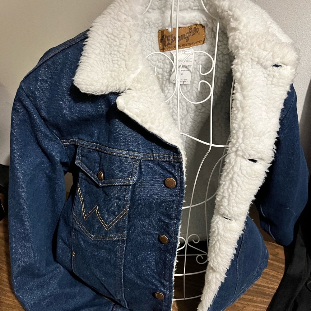 Wrangler Denim Jacket W Med- never worn